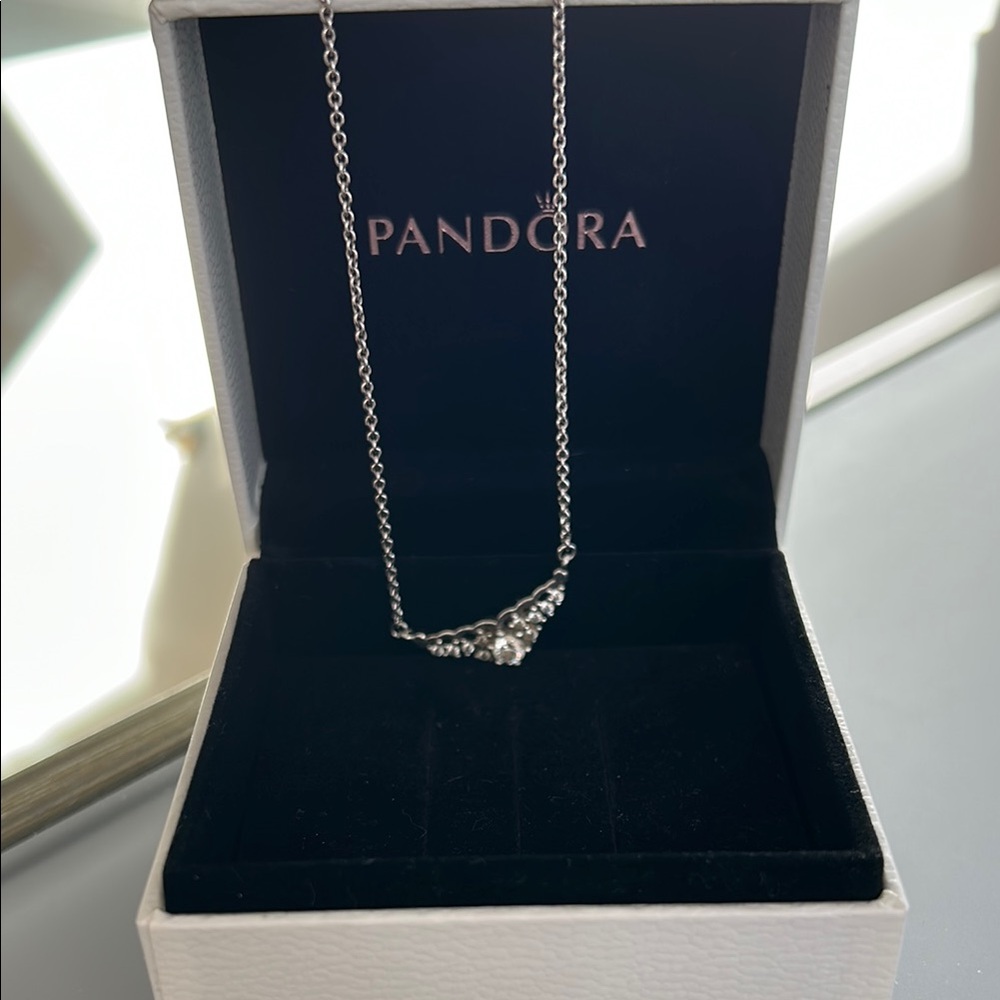 Pandora Silver Pendant Necklace